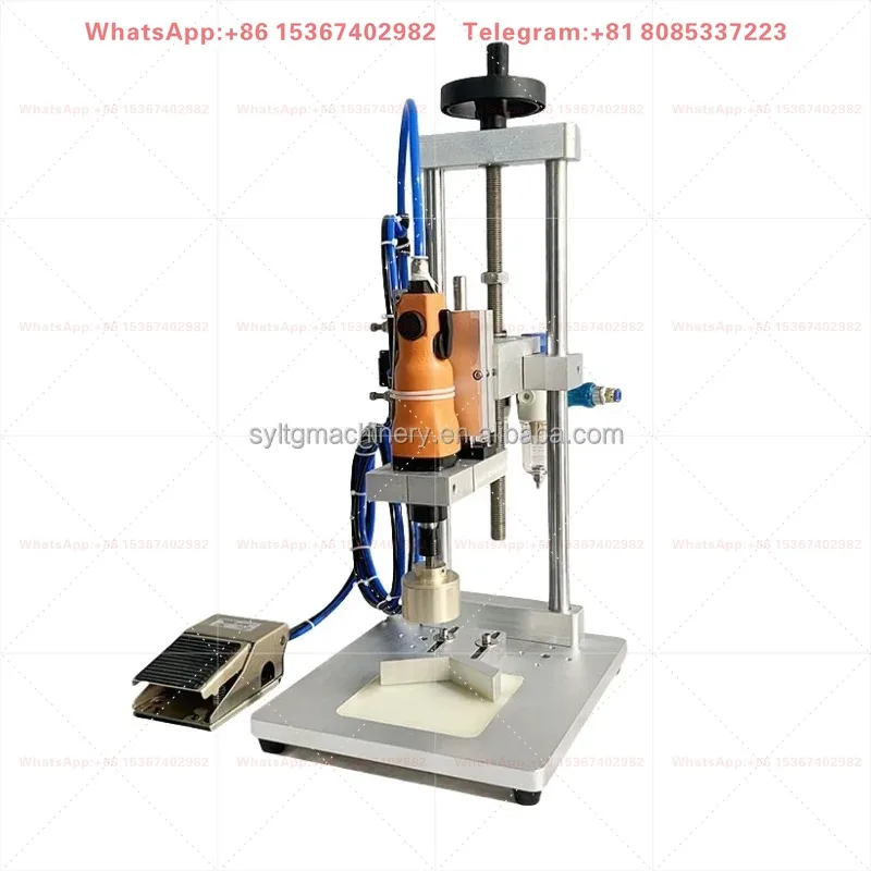 Small multi-functional desktop semi-automatic capping machine