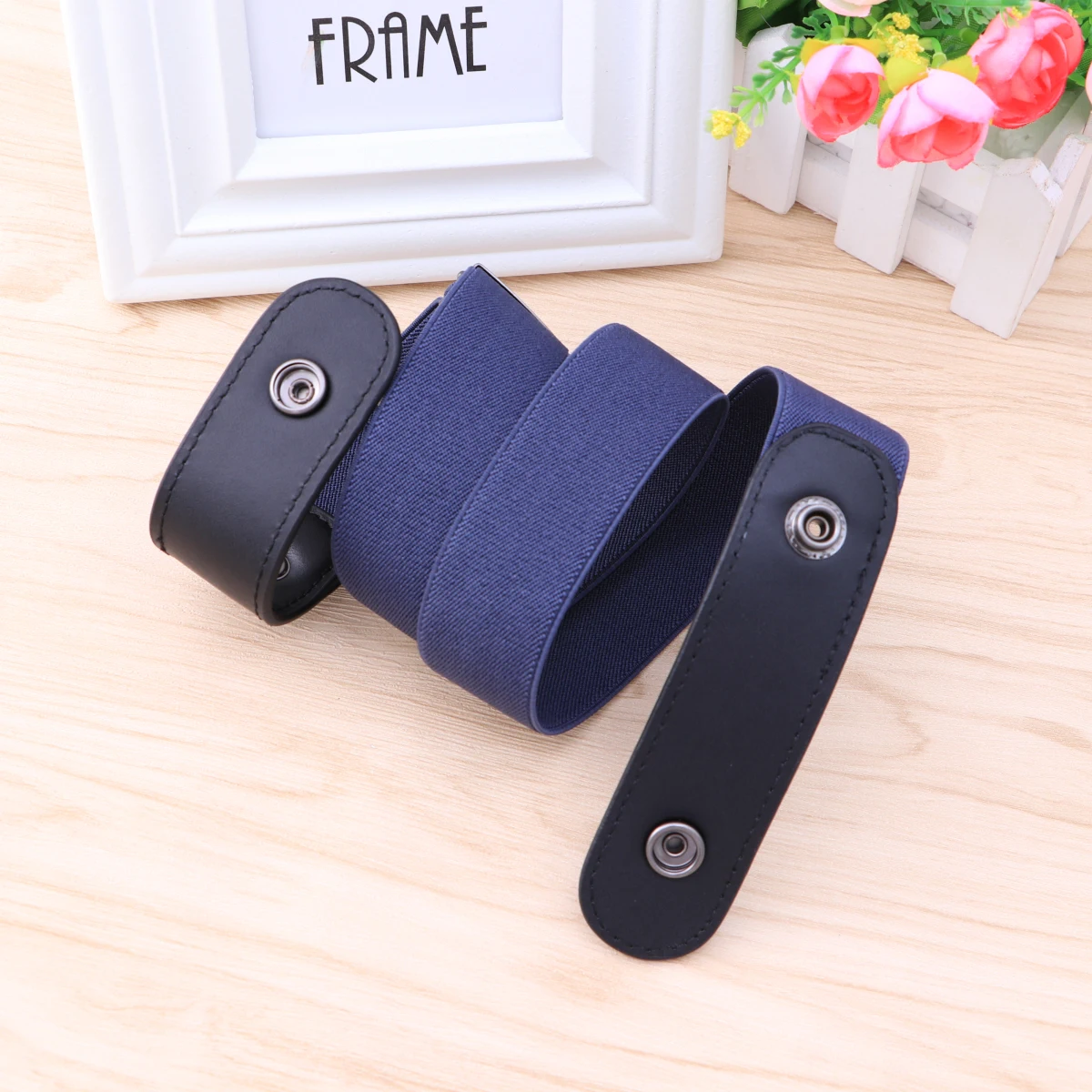 

Unisex Stretch Invisible Belt No Buckle Low Profile Slim Comfortable Jeans Dresses Plus Size Size 80-100cm