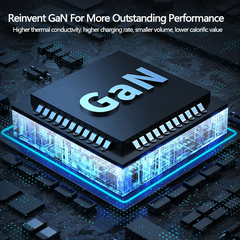 Pengisi Daya Ponsel Awei PD22 140W GaN Pengisi Daya Cepat Output USB C Pengisi Daya Cepat Tipe C Ganda 3A/5.2V untuk Ponsel IOS /Android