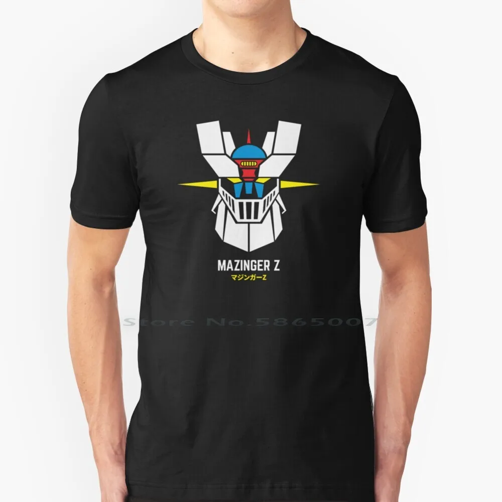 Z-Color T Shirt 100% Cotton Mazingaz Gonagai Grendizer Goldorak Goldrake Kotetsu Jeeg Steel Robot Mecha Japanese Cartoon Anime