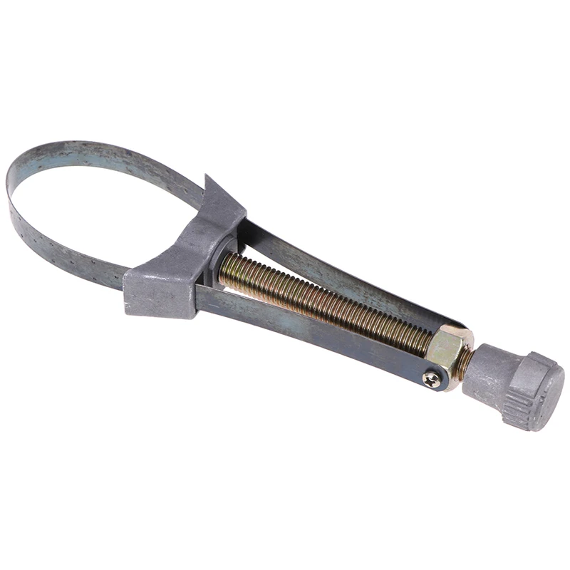 Adjustable Oil Filter Strap Wrench - Portable Tool for Filters Up to 120mm