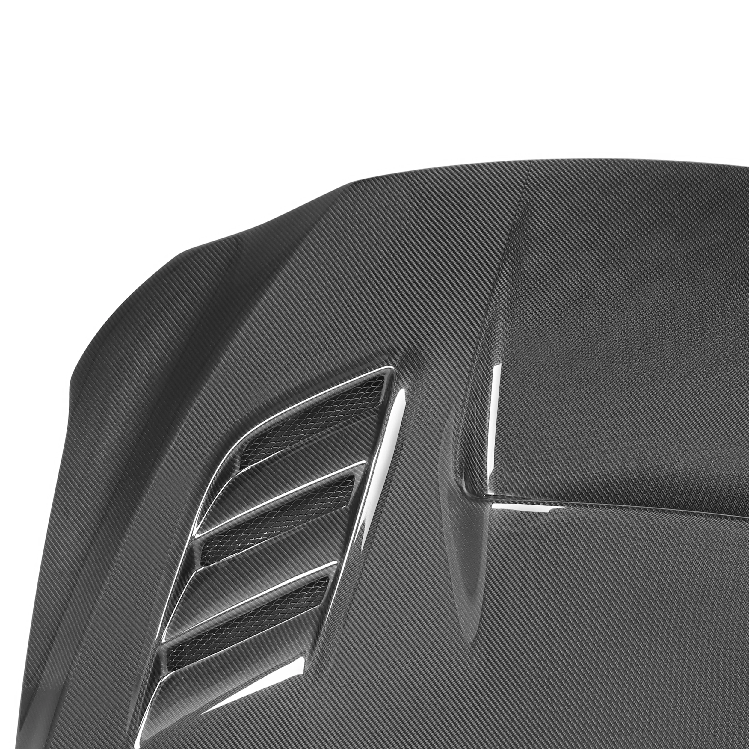 ชุดแต่งตัวถังรถยนต์แบบ Good Fitment รุ่น a Style ฝากระโปรงหน้าคาร์บอนไฟเบอร์ สำหรับ Impreza 12 WRX VBH ฝากระโปรงคาร์บอนไฟเบอร์