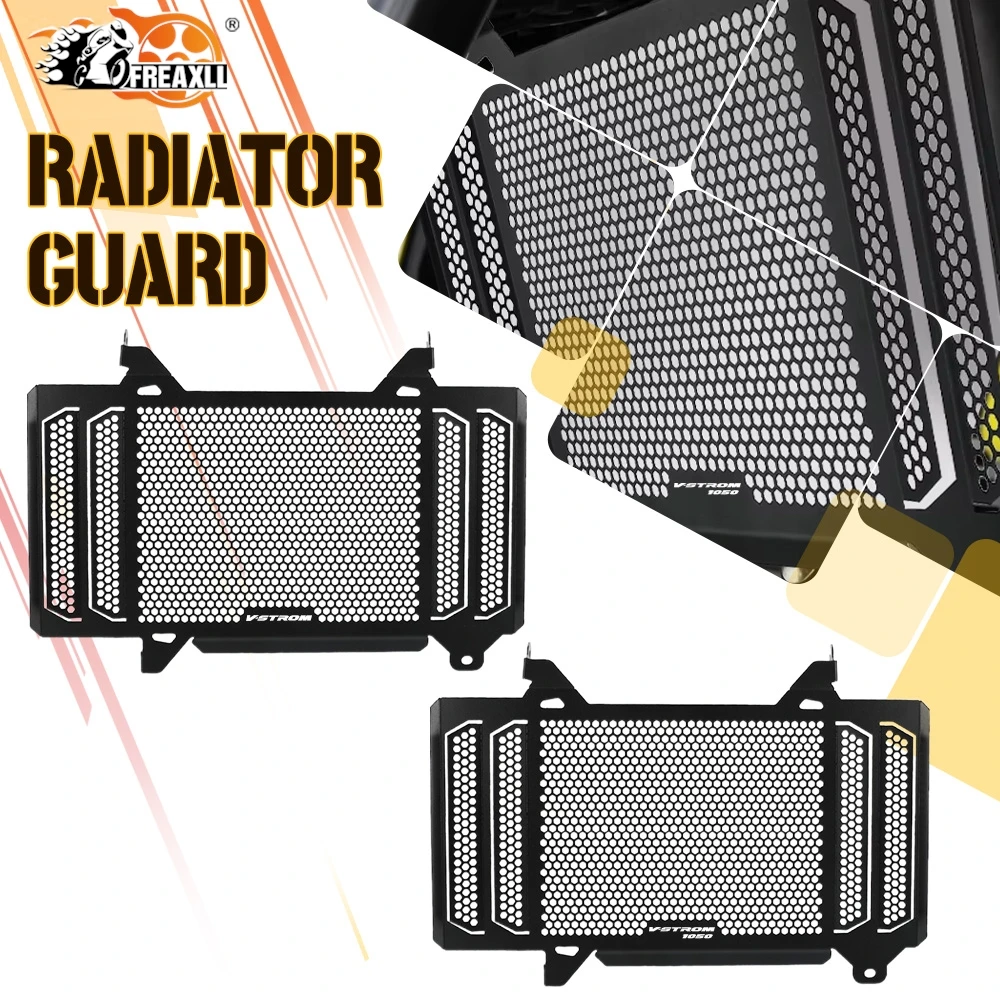 For SUZUKI V-STROM DL 1050 VSTROM DL1050 XT DE 2020-2025 2024 DL1050XT DL1050DE Radiator Guard Protection Grille Cover Protetor