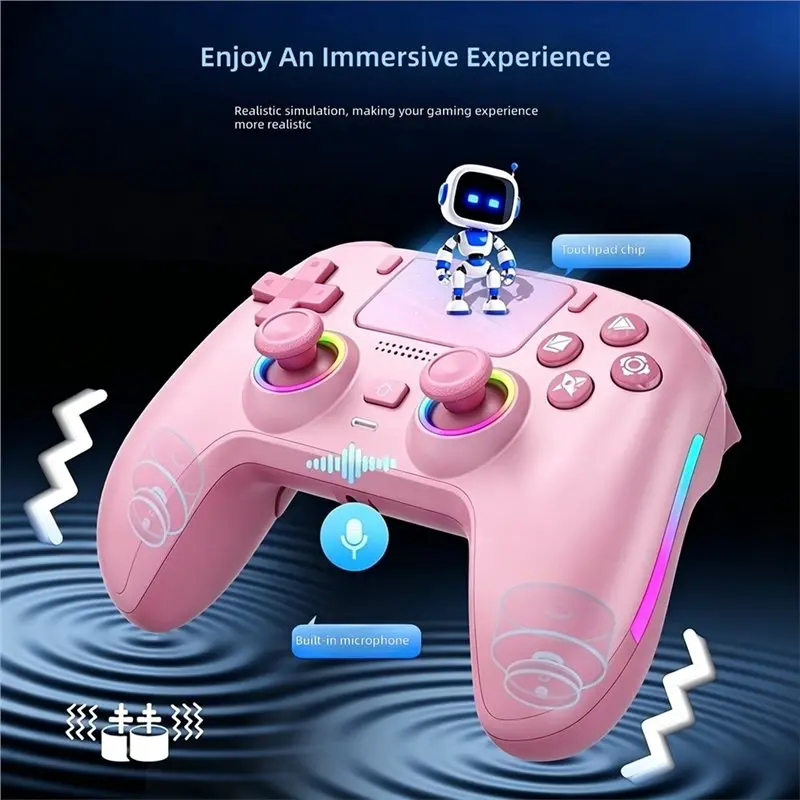 ABJF-For PS5 Wireless Gamepad Gyro Sensor Hall Joystick