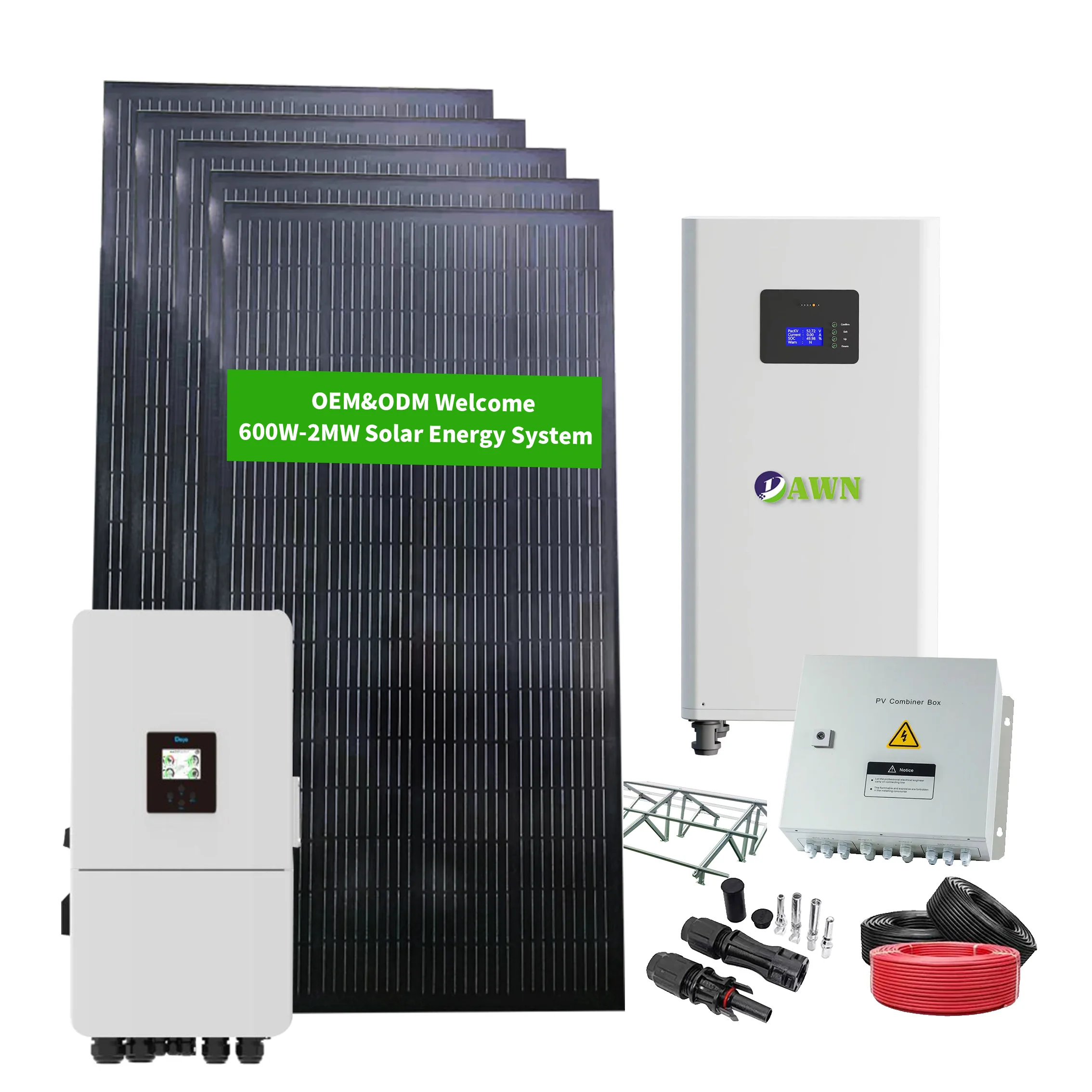 5KW All-in-one zonne-energiesy - Renewable Energy Use recensie en prijs