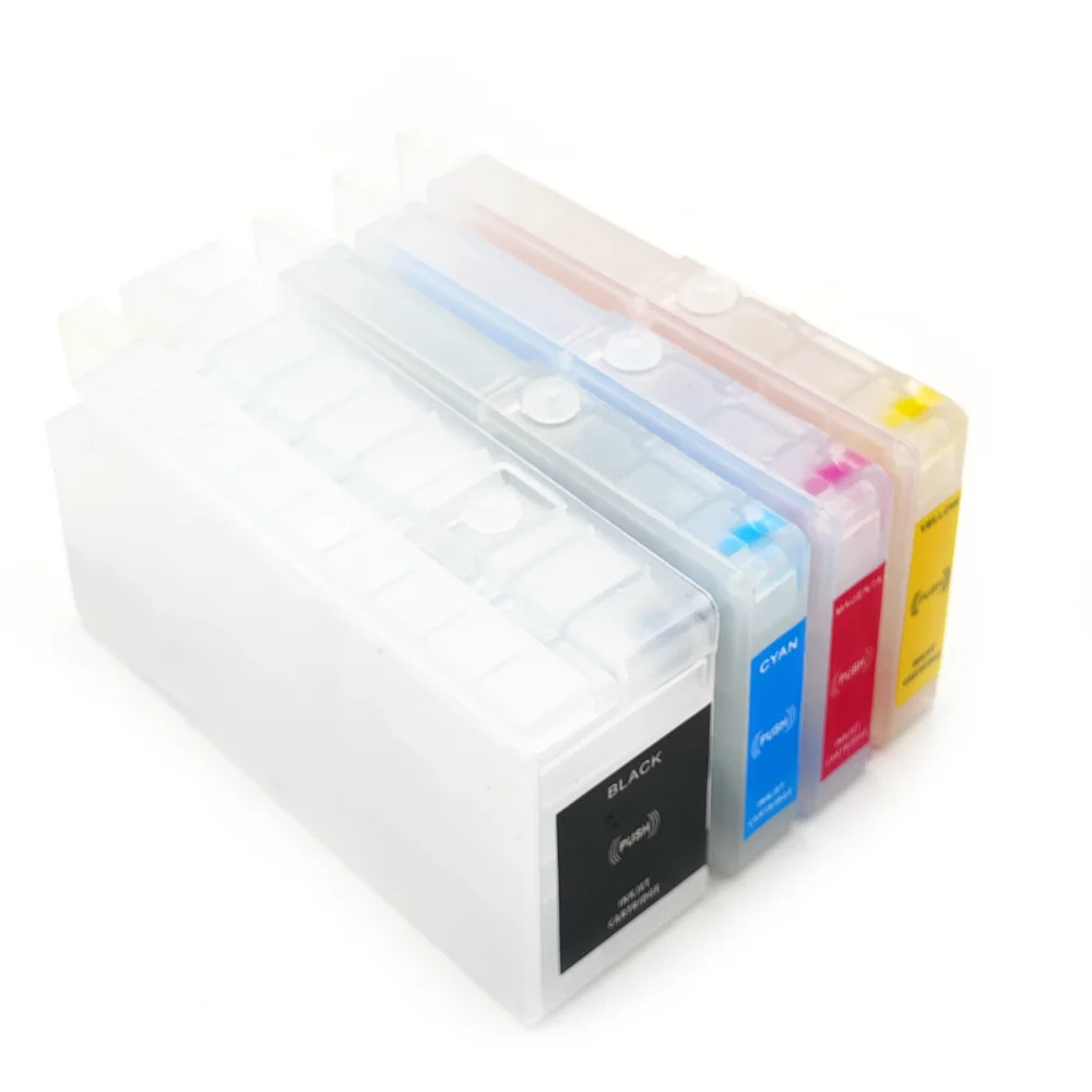 953 954 952 955 711 950 951 Refillable ink cartridge without chip For HP 8100 8600 Plus 8610 8620 8630 8640 T520 T120