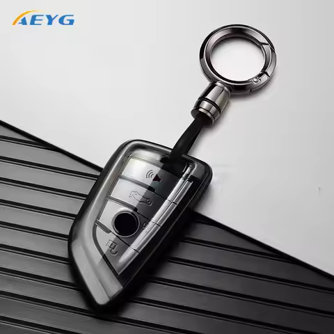 TPU Car Key Case Cover Shell Fob For BMW X1 X3 X4 X5 F15 X6 F16 G30 7 Series G11 F48 F39 520 525 f30 118i 218i 320i Accessories