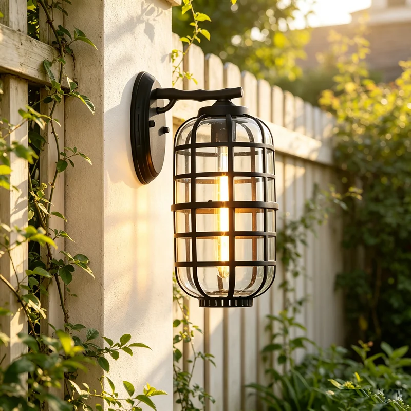 American Retro  Wall Light for Balcony Courtyard  Lamps Corridor Exterior Lights Outdoor Decorative lighting fixtures Waterproof