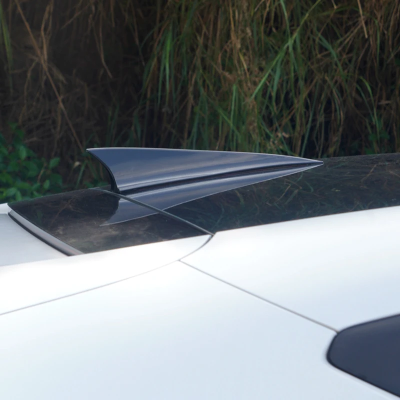 Universelle Stromlinienförmige Haifischflossen-Antenne Ohne Bohren Dach-Dekorationsantenne Karosserie-Trend-Optik Upgrade und Modifikation – Detail 2