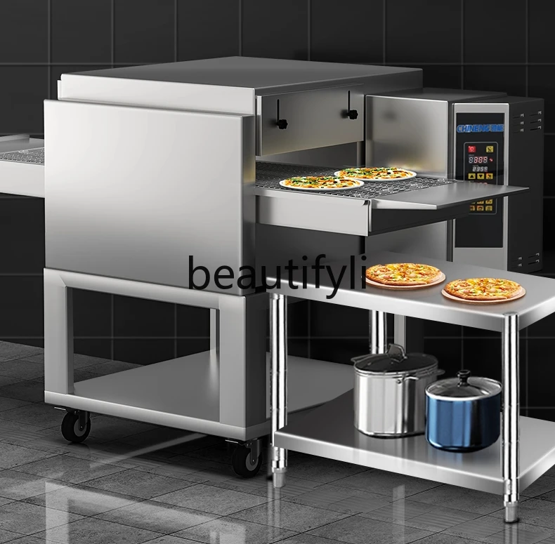 

Commercial Chain Pizza Oven Stainless Steel Pizza Oven Crawler Electric Oven Multi-Function