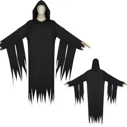 2024 New Halloween Scream 6 Head Set Ghost Face Mask + Costume Cos Skull Ghost Mask Terror Party Clothes Complete Set
