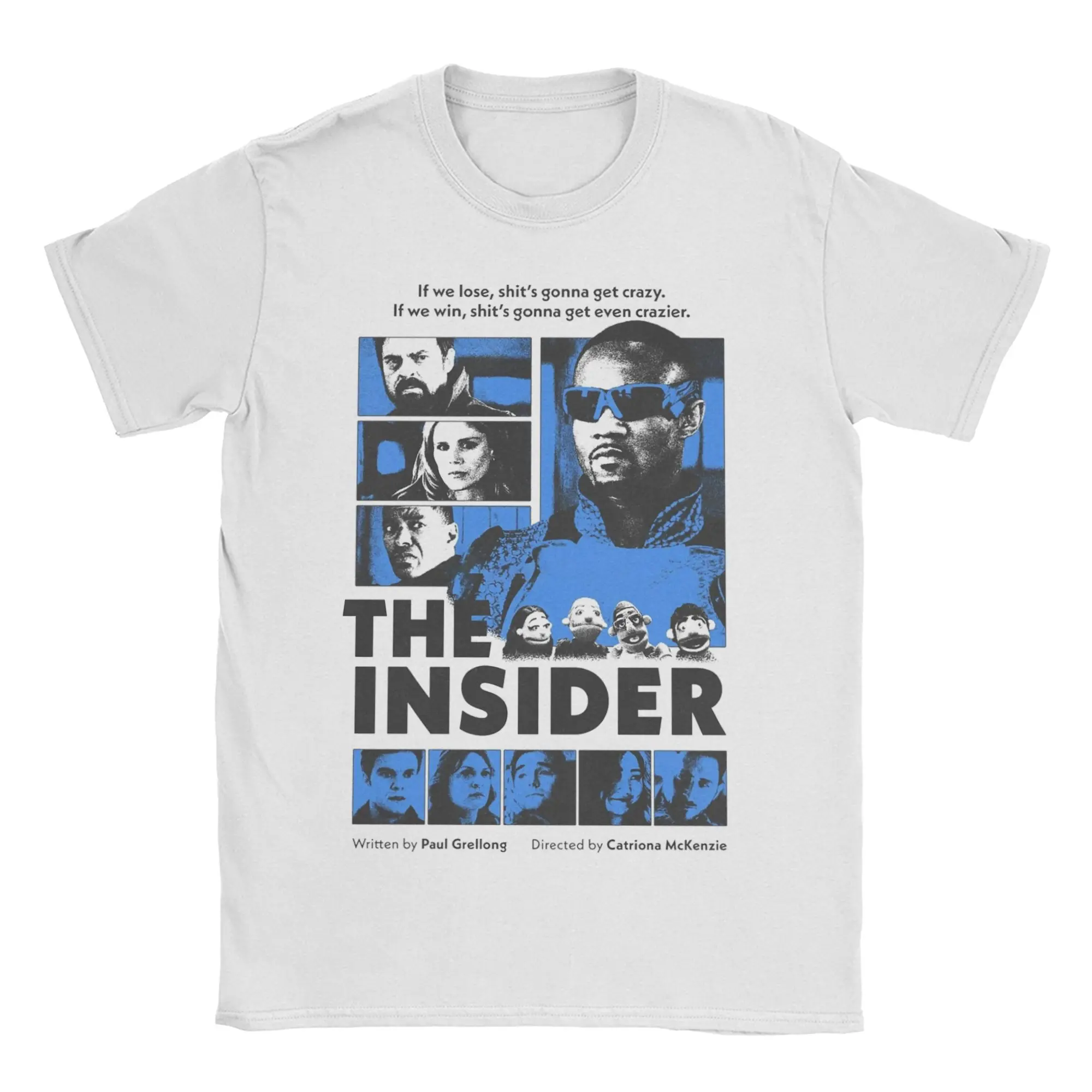 Camiseta The Boys S4E7 The Insider para hombres y mujeres, camisetas locas de algodón, camiseta con cuello redondo, camisetas de manga corta, Idea de regalo