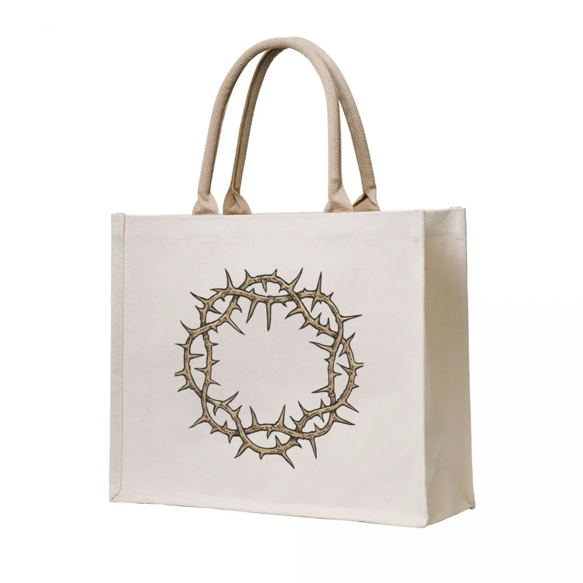 

Crown of Thorns Tote Bag female bag Women's shopping bag canvas bags