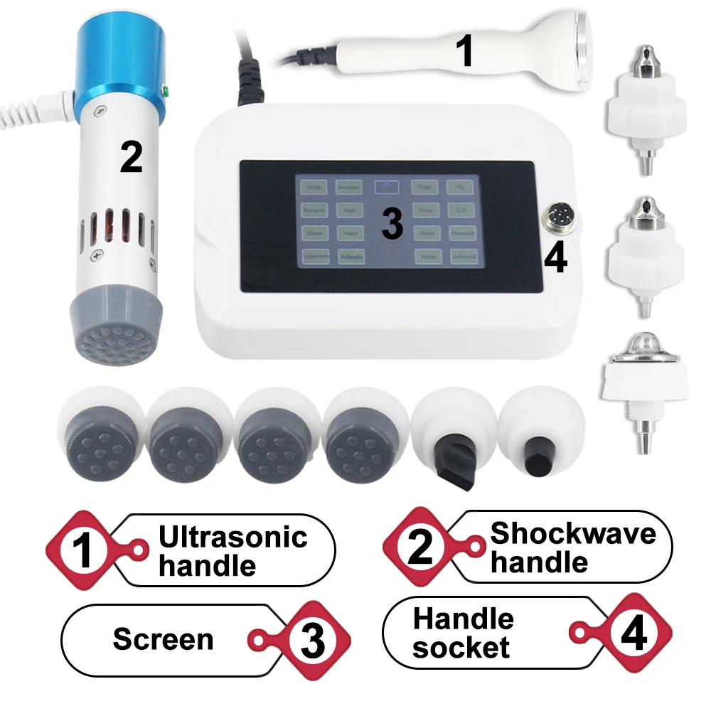 300MJ Shockwave Therapy Machine For Erectile Dysfunction And Body Pain Relief New Shock Wave Instrument Body Machine
