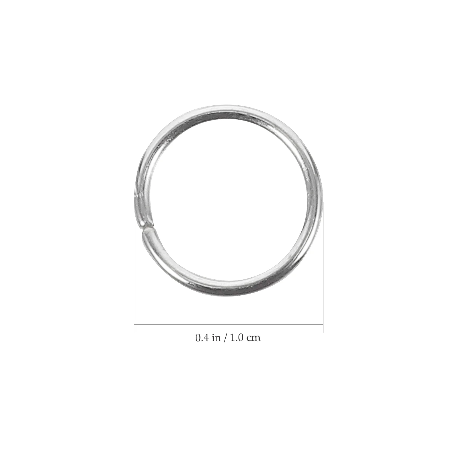 Multipurpose Split Ring The Earring Base Open Jump Iron Bracelet Connecting Rings