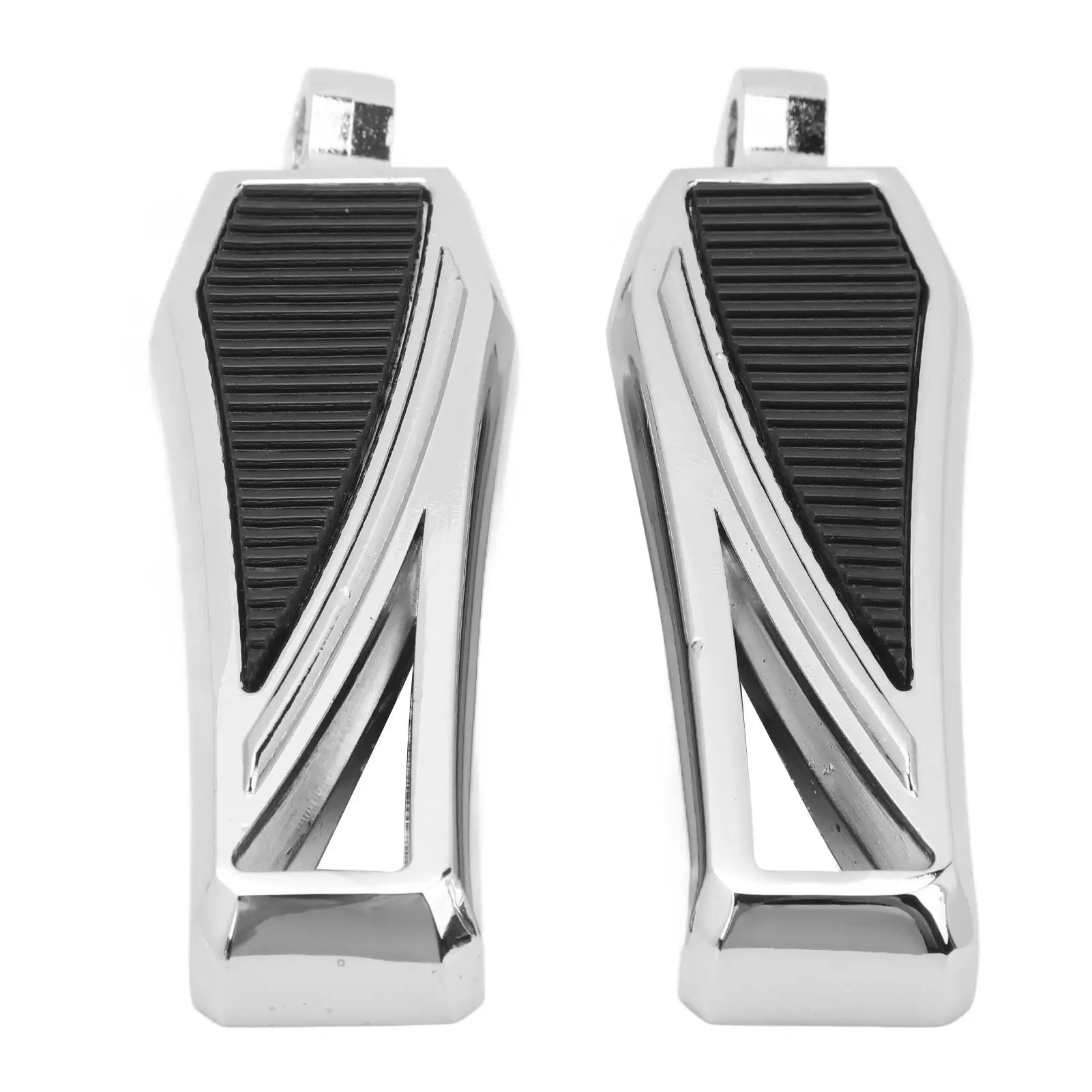 Foot Rest Anti Slip 1 Pair Angled Adjustable Motorcross Highway Footpegs Left Right for motorcycles with 10mm Mounting