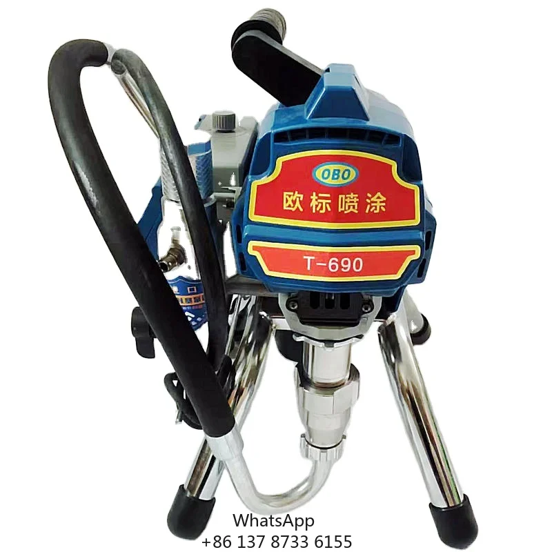 

T-690 Electric Piston Pump Airless Paint Sprayer Multifunctional Portable Airless Putty & Power Spray Guns