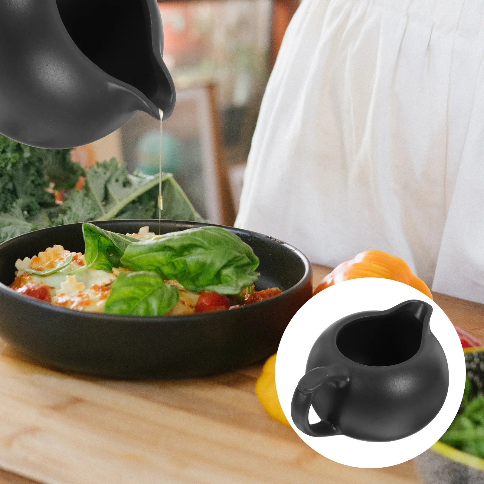 

Мини-керамический кувшин, сливочник, чашка для кофе, чая, молока, кухонная лодка для соуса, кувшин для сиропа, фарфоровая наливка, кухонные аксессуары