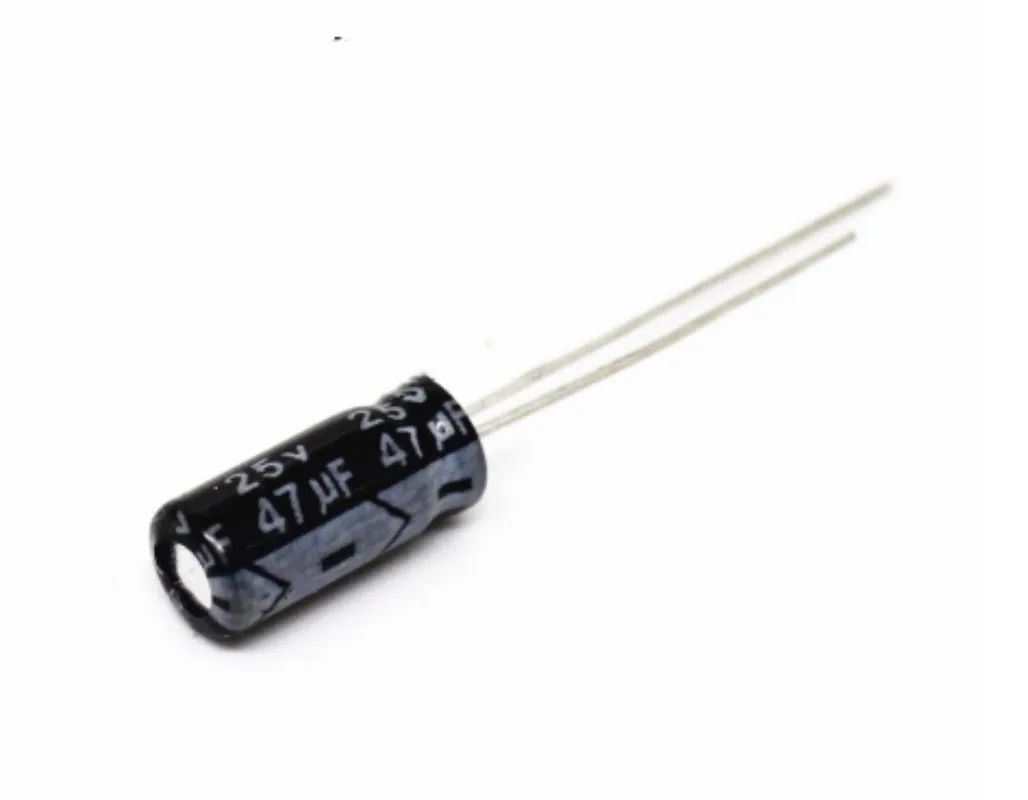 500pcs, 47uF 25V Capacitor 5mm X11mmbest quality New origina