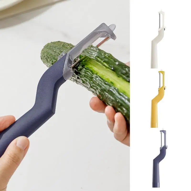 Vegetable Peeler For Kitchen Veggie Peelers For Kitchen Stainless Steel Cutter Ergonomic Handle Peeler With Blemish Remover For