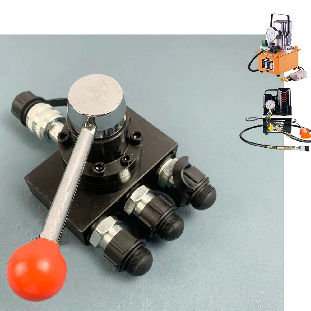 Three-Position Four-Way Reversing Piston Block, Steering Piston for Electric Hydraulic Pump, Hydraulic Distributor