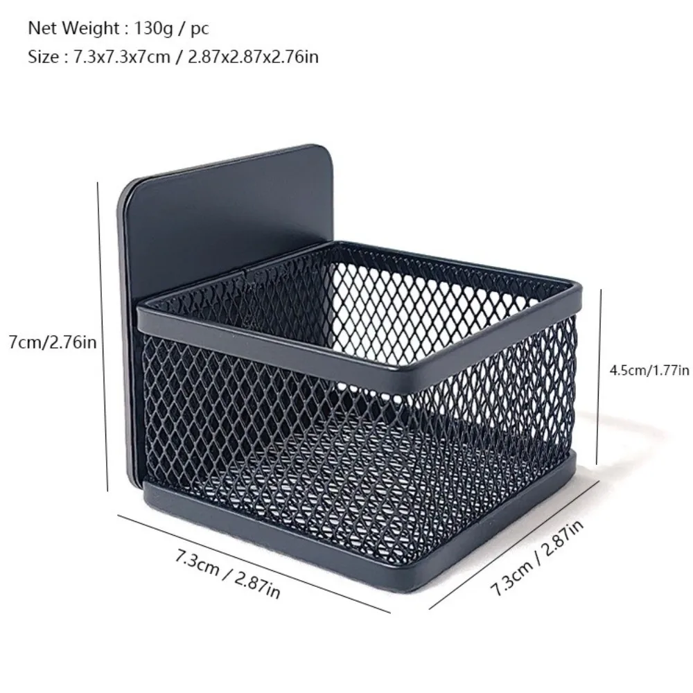1/6pcs Iron Mesh Magnetic Tea Bag Holder Magnetic Wall Mount/Desktop Use Fridge Tea Bag Organizer Tea Packet Storage Rack view 5