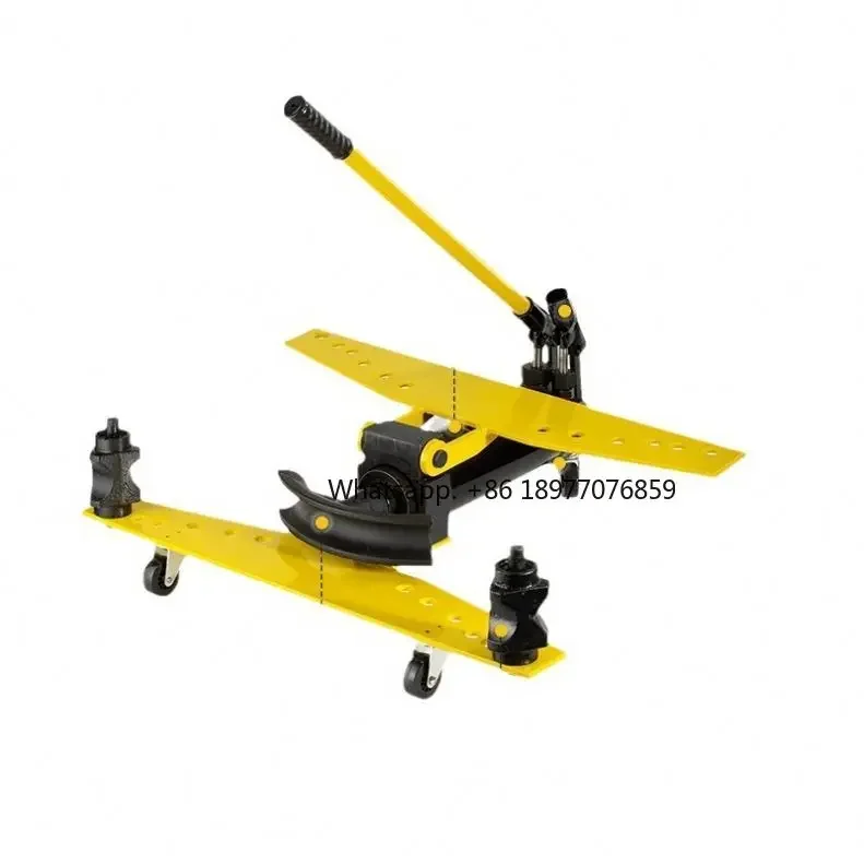 2026 Manual Small Fast Hydraulic Pipe Bender Stainless Steel 2 /3 /4 Inch Pipe Bending Machine