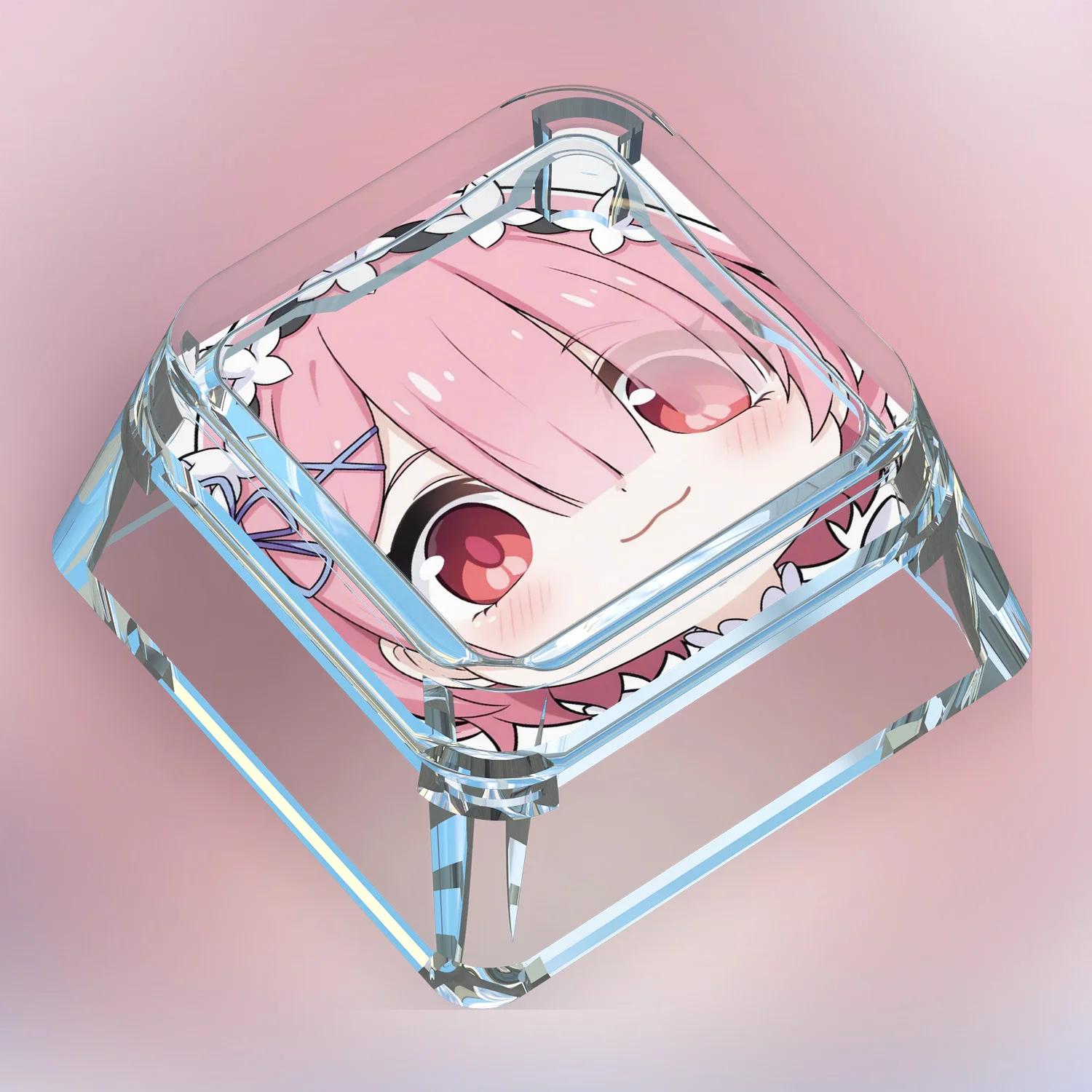 لتقوم بها بنفسك آلهة قصة إميليا ريم لطيف لوحة المفاتيح الميكانيكية كيكابس الصليب محور بطاقة مخصصة لوحة المفاتيح الميكانيكية كيكابس دمى هدايا