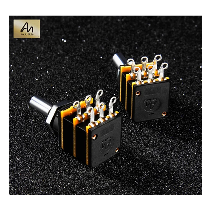 Potenciômetro de filme de carbono estéreo original britânico Audio Note 100K