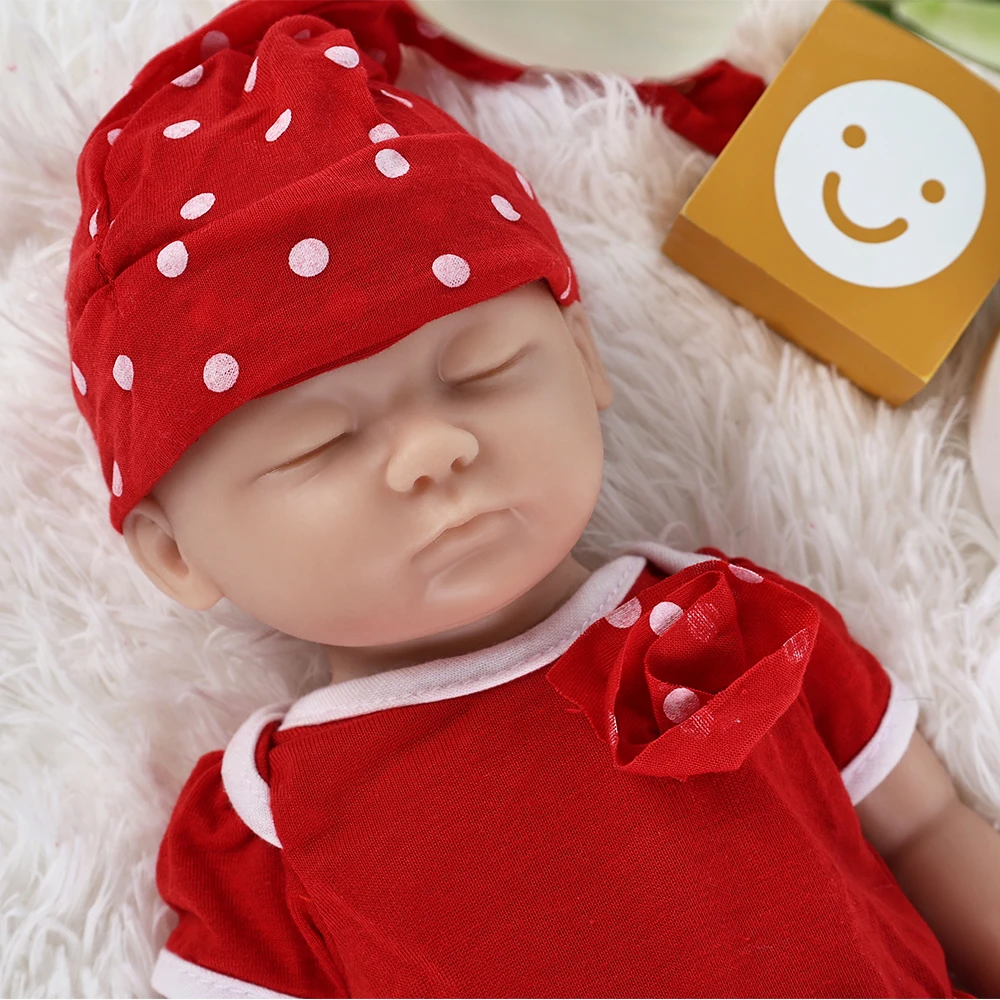 IVITA WG1509 15 pollici 100% Silicone Reborn Baby Doll Realistico Non Verniciato Ragazza Bebe Bambole Morbide con Vestiti per Bambini Giocattoli per Bambini