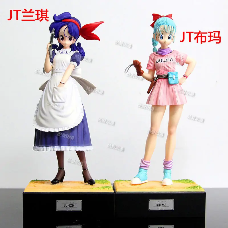 

Jt Anime Figure Dragon Ball Lunch Bulma Pvc Collectible Statue Second Volume Peripheral Decoration Gift For Anime Fans