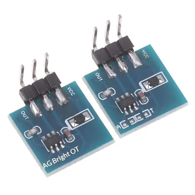 @*TTP223B 1 Channel Jog Capacitive Touch Sensor Module Digital High Sensitivity for DIY Touch Control Toy Modification Projects