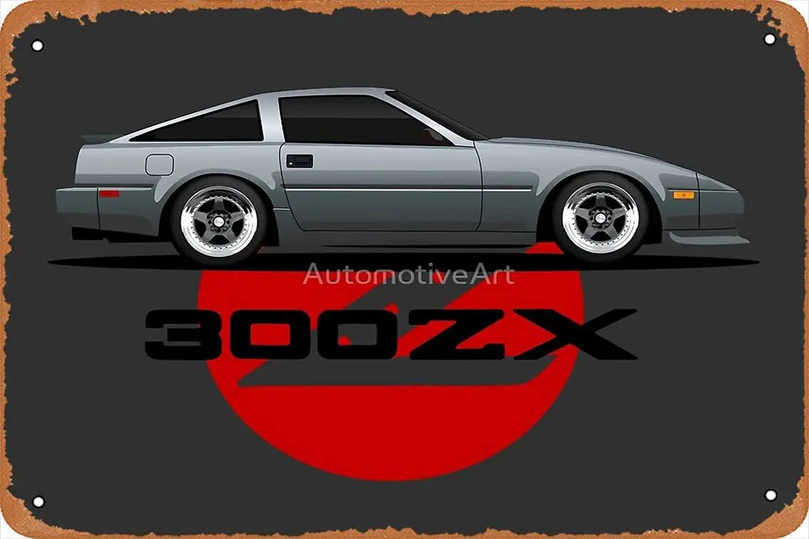 300ZX Z31 Poster Metal Tin Sign 8