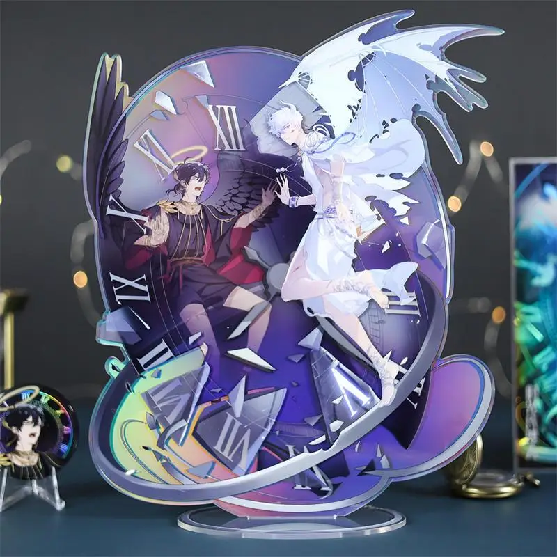 Link Click Official Merch Yi Se Lun Wu Series Poster Standee Coaster Badge Set Color Paper Lu Guang, Cheng Xiaoshi