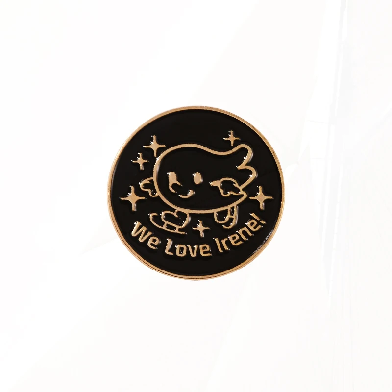 Yuzuru Lapel Badges Simple Fashion Jewelry Gift for Fans Friends Figure Skating Enamel  Brooch Custom Black Pines Hanyu