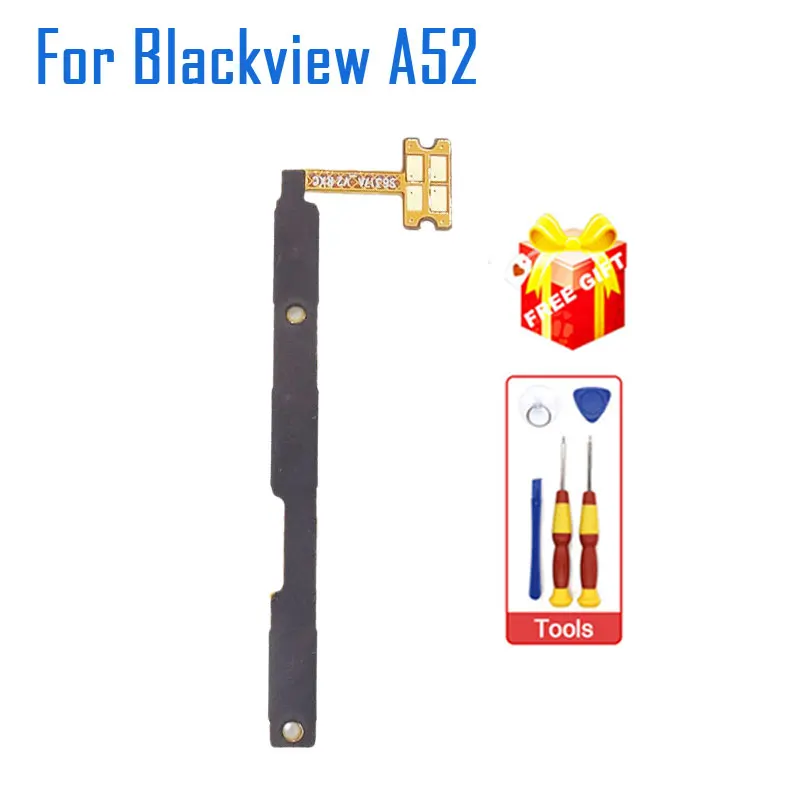 New Original Blackview A52 Power Volume Button Key Cable flex FPC Repair Accessories For Blackview A52 Smart Phone