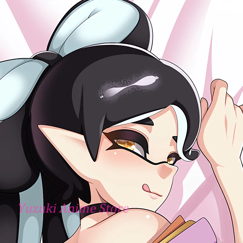 Anime Body Pillowcase Marie Marina Pearl Callie Splato Girls Dakimakura Life-Size 2WAY Double-Sided Print Pillow Cover