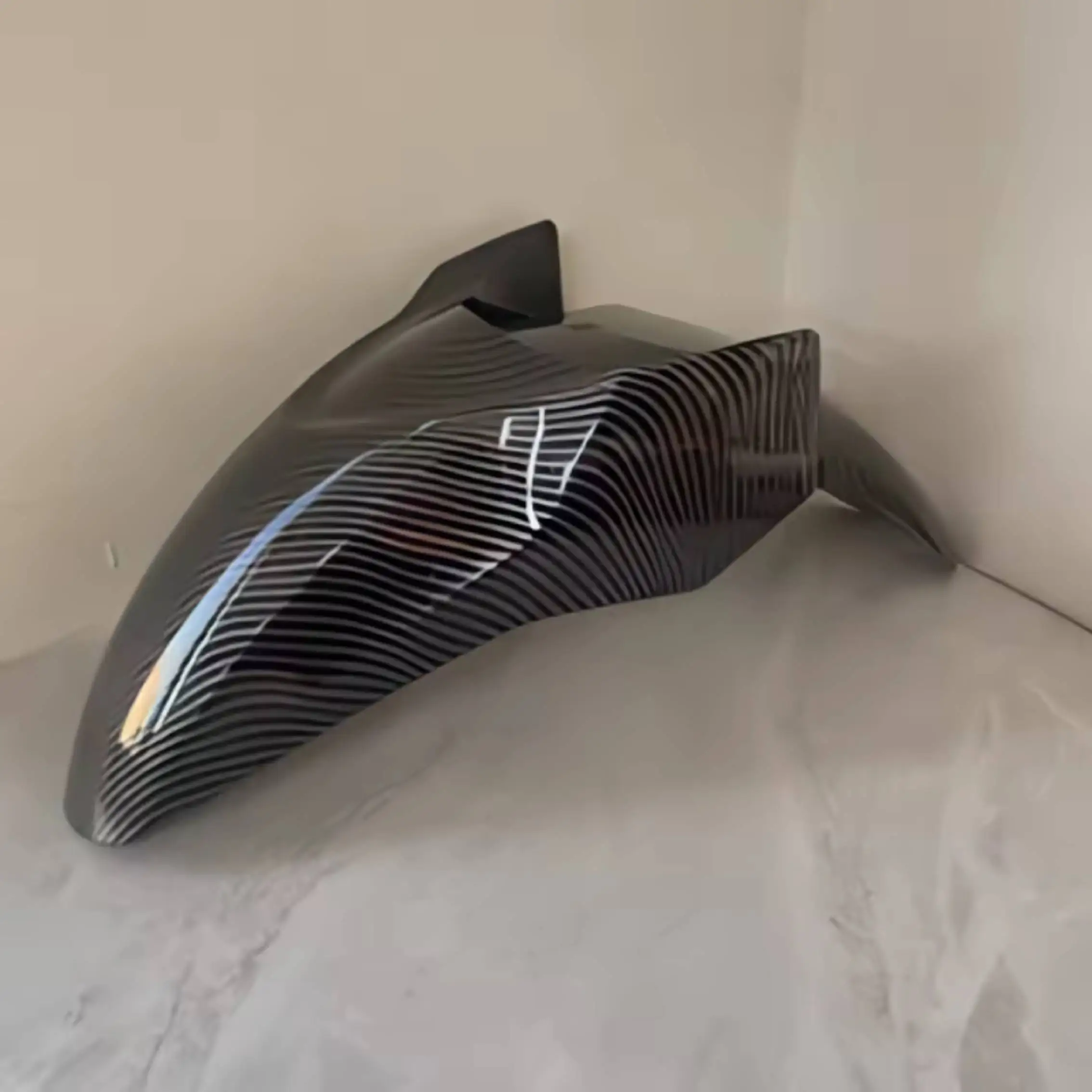 Motorcycle Front Fender Carbon Fiber Pattern Front Wheel Mudguard Water Splash Protection Cover For Honda PCX160 2021-2025 - view 5