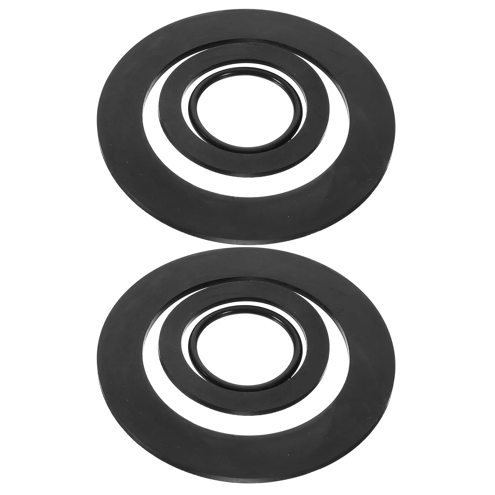 

6pcs Rubber Washer Flat Washer Assortment Kit For Household Appliances Replacement Washers Durable Round Flat Washers For