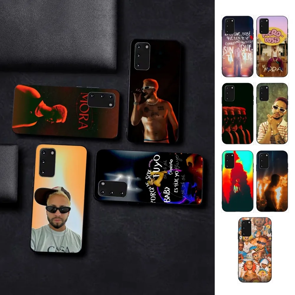 Singer M-Mora Phone Case For Samsung S 9 10 20 21 22 23 30 23 24 plus lite Ultra FE S10lite Fundas