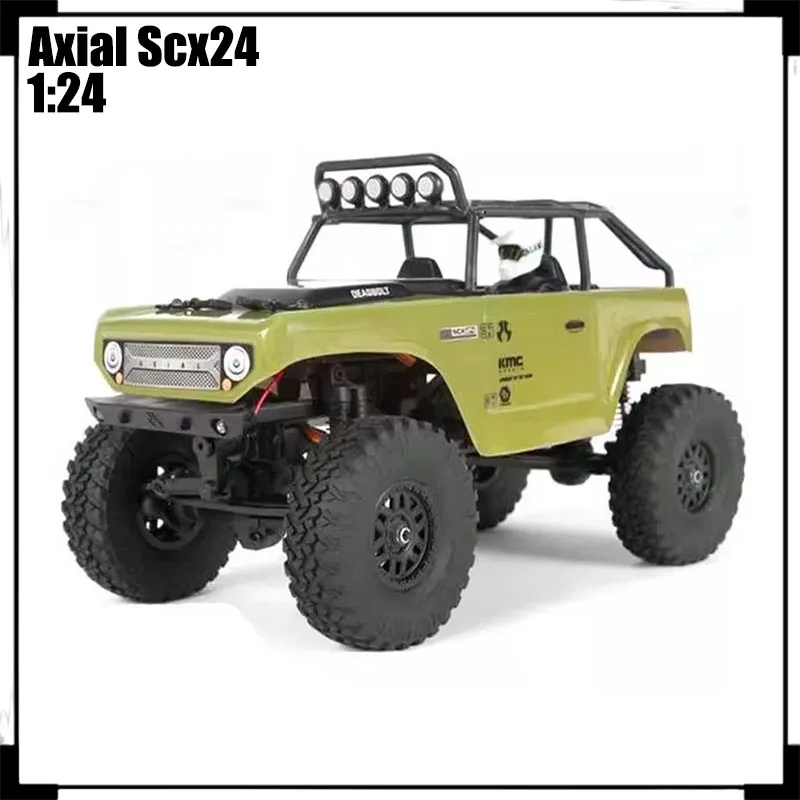 

1/24 Радиоуправляемый автомобиль Axial Scx24 Rtr с дистанционным управлением 4wd внедорожник для скалолазания детская игрушка подарок на день рождения автомобиль с дистанционным управлением