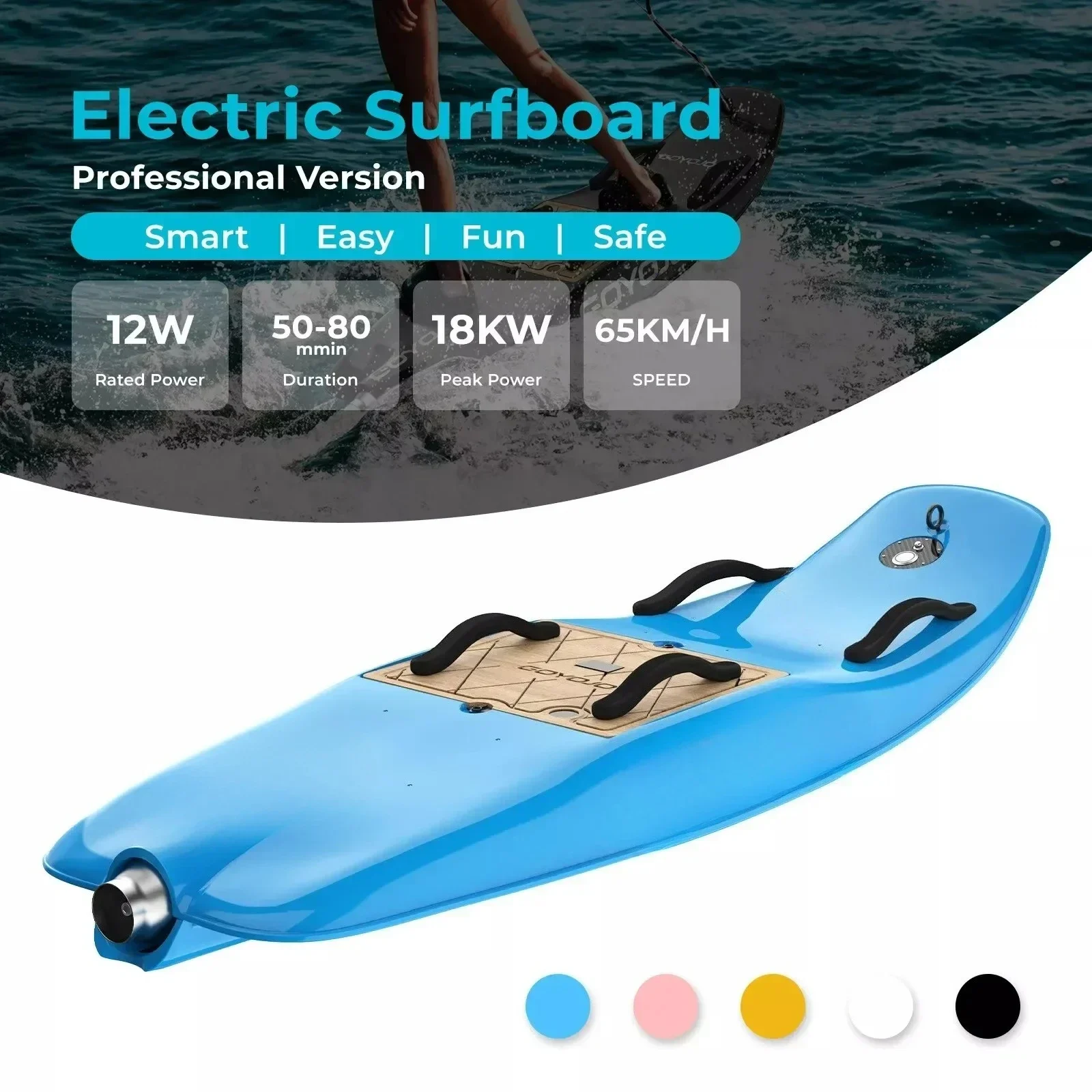 High-speed Electric Jet Surfboard For Fast Water Sports
