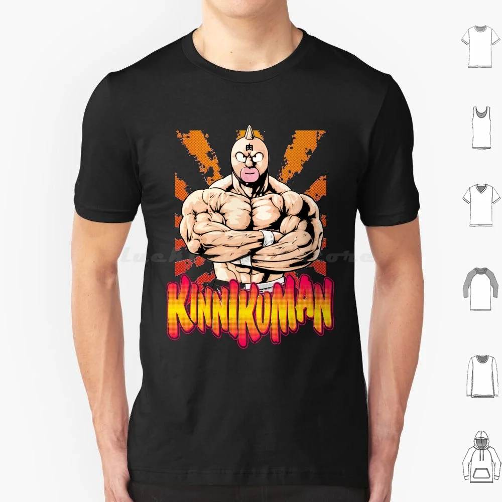 Kinnikuman02 T Shirt 6xl Cotton Cool Tee Kinnikuman Musculman Musculator Manga Anime Comic Japanese Japan Fighting Wrestling
