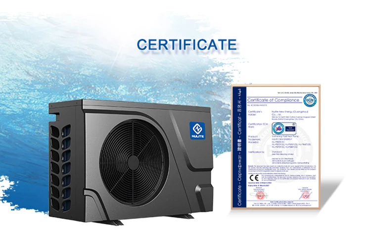 10kw 12kw 28kw WIFI Inverter Swimming Pool Heat Pump Heater