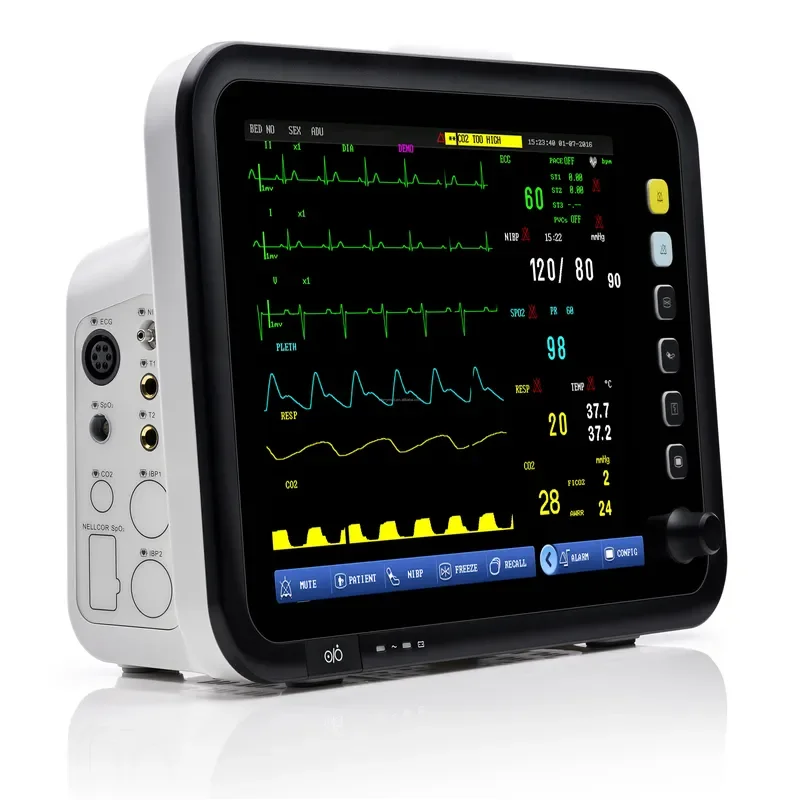 High Quality Factory Price 12.1 Inch Multi-Parameter Patient Monitor Medical Device for Hospital ETCO2 Starrymed