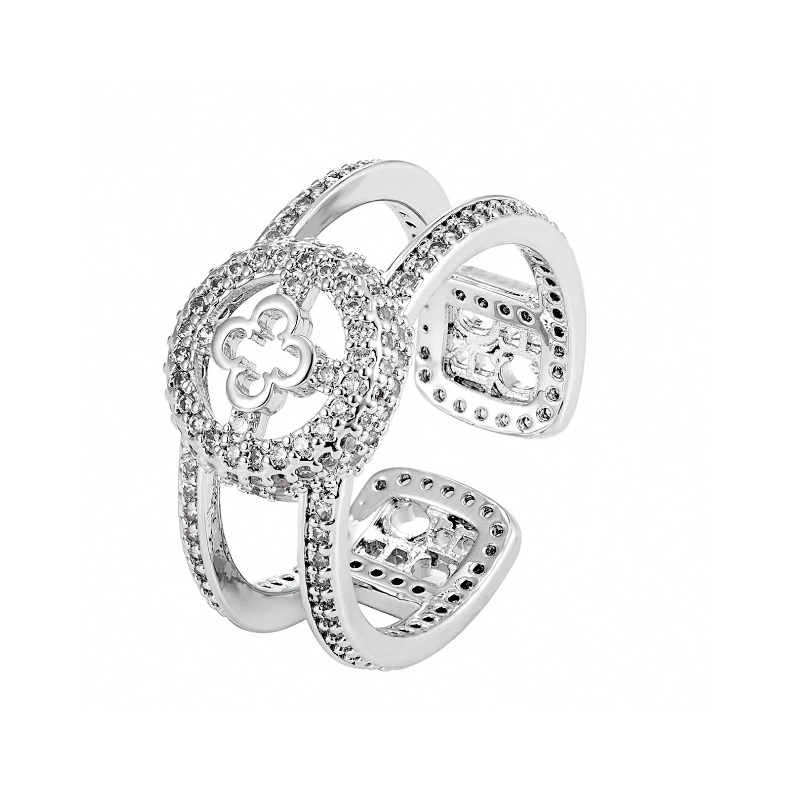 

Минималистичные кольца для пар с маргариткой, посеребренная латунь с цирконом, овальные подходящие кольца обещания для женщин, простой подарок для подруги