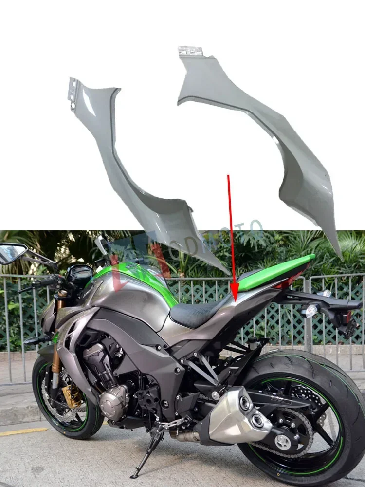 

Неокрашенная задняя боковая крышка для Kawasaki Z1000 2014 2015 2016 2017 2018 2019 обтекатель из АБС-пластика аксессуары для мотоциклов