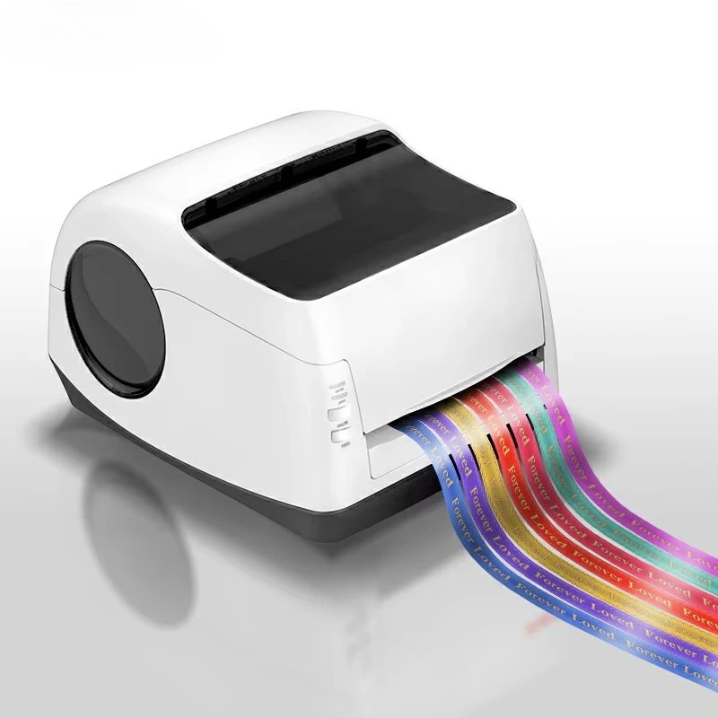 N-mark Digital Satin Ribbon Printing Machine,hot Foil Printing Equipment, Mini