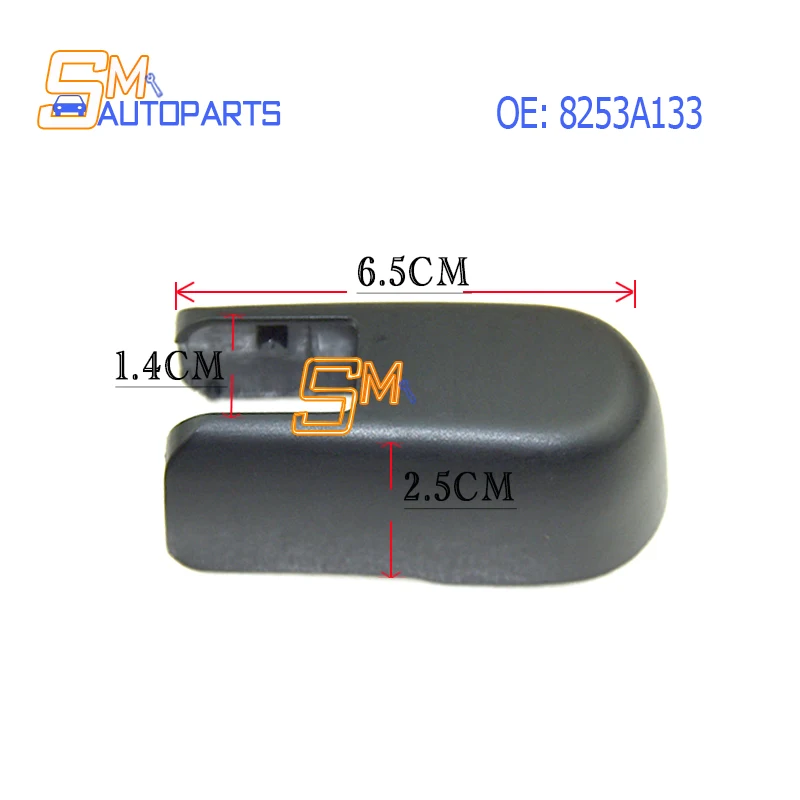 New Rear Wiper Arm Nut Cap Cover 8253A133 8253-A133 for Mitsubishi Outlander 2016-2021 Fit Mitsubishi Pajero Sport 13-15