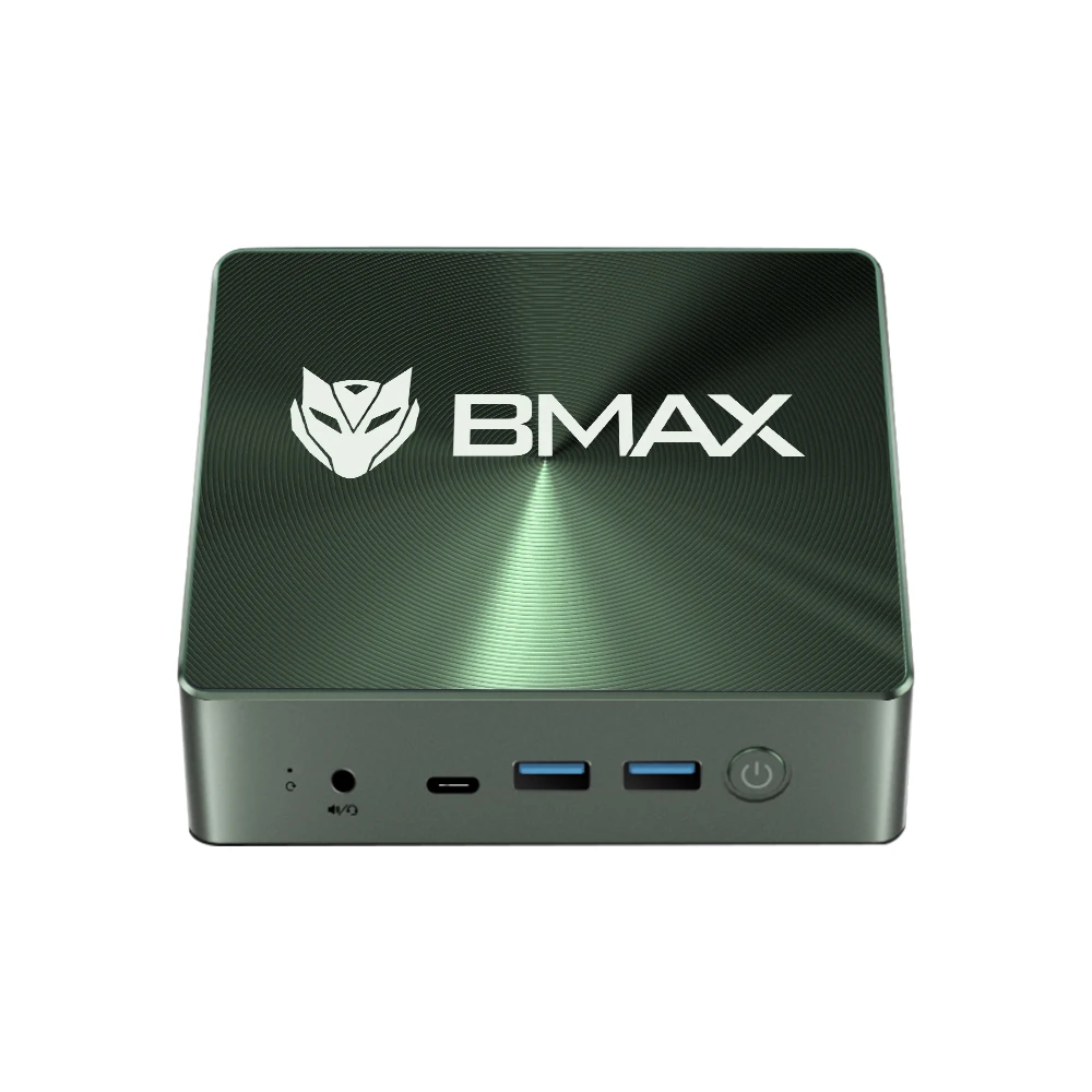 BMAX B6 Plus Mini-pc: Intel i3-1000NG4, Windows 11.12 GB DDR4, 512 GB NVMe SSD, WiFi 5, Bluetooth 4.2, 3 ×USB 3.0, 2 ×HDMI